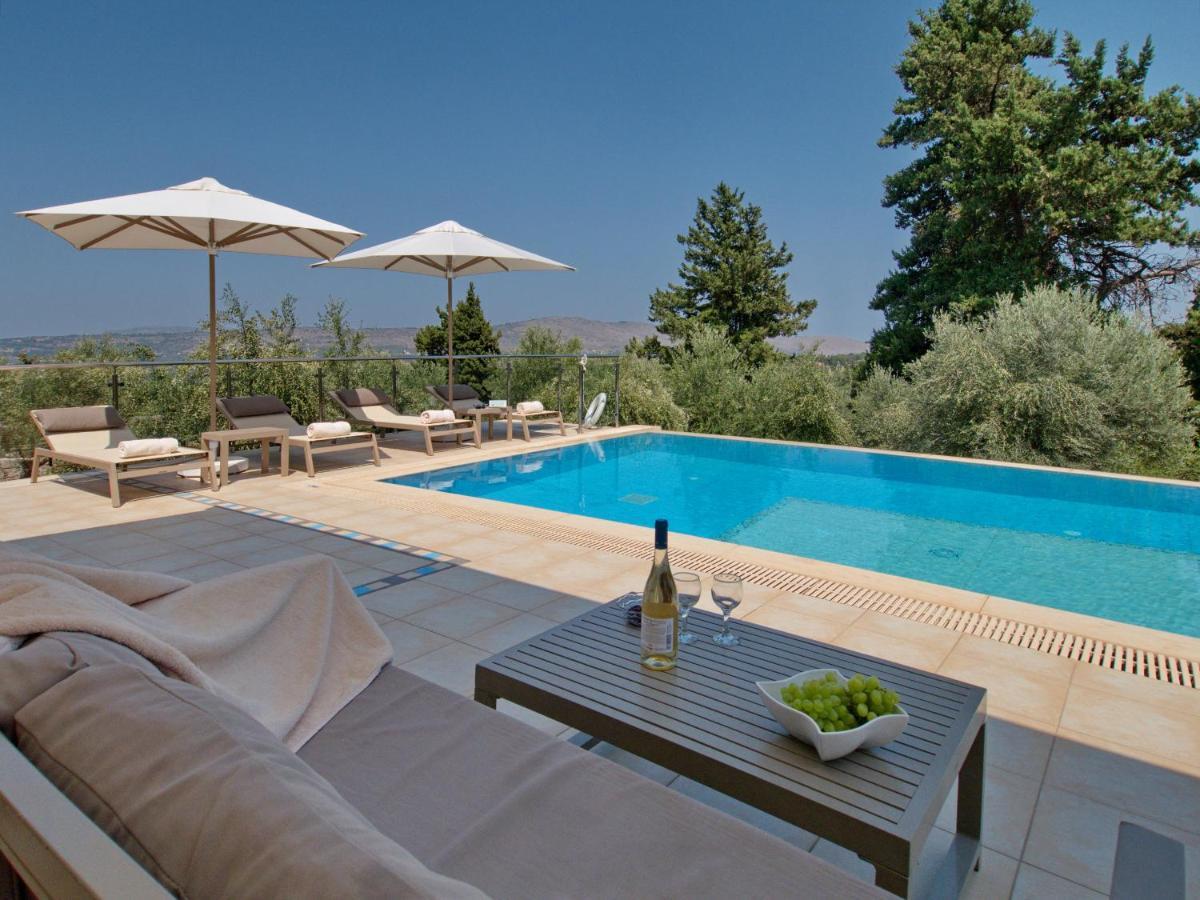 Villa Olivia With Pool Vrises Crete Alikampos 외부 사진