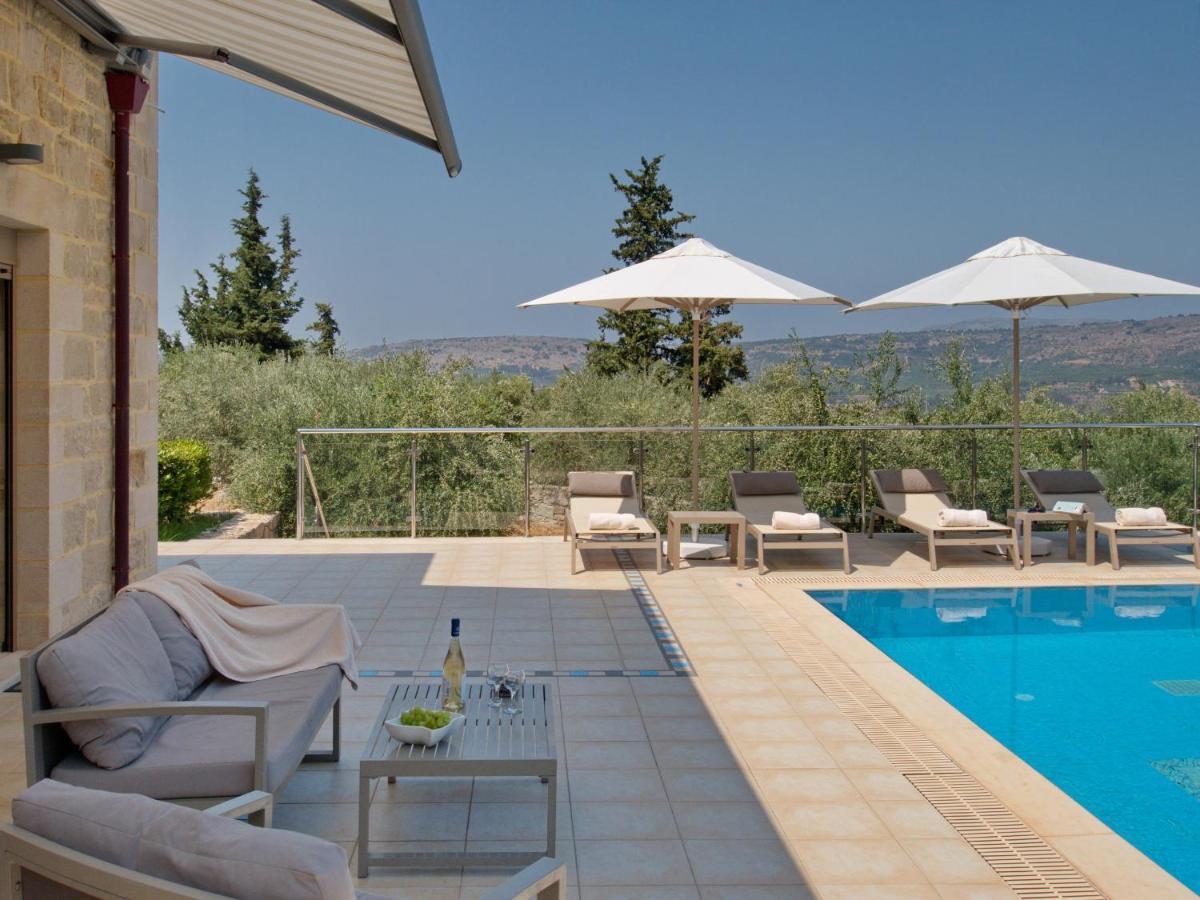 Villa Olivia With Pool Vrises Crete Alikampos 외부 사진